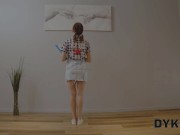 DYKE4K. 3Some lesbians is the best way to relax during a working day 2/16