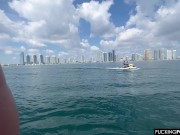 JetSki POV Fuck With Wild Mackenzie Mace And Aquatic Voyeurs. I LOVE MIAMI!! 11/16