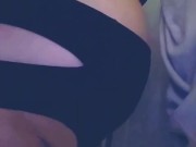 Hope that my inflated belly don't pop my panties. Belly inflation ,,new'' porn phenomenon 13/16