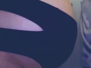 Hope that my inflated belly don't pop my panties. Belly inflation ,,new'' porn phenomenon 15/16