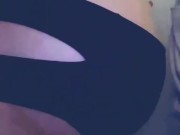 Hope that my inflated belly don't pop my panties. Belly inflation ,,new'' porn phenomenon 16/16