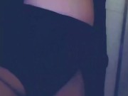 Hope that my inflated belly don't pop my panties. Belly inflation ,,new'' porn phenomenon 8/16