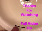 Watching me Cumming & Pissing, Full Video On Fancentro 16/16