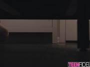 Hot Redhead Gets A Surprise 9/16