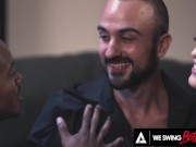 WE SWING BOTH WAYS - Victoria Voxxx Caught Husband Getting Sucked By Another Guy & JOINED IN! 6/16