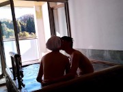 [Private bath] Michinoku Gal's Akiu Onsenkyo day trip hot spring 10/16