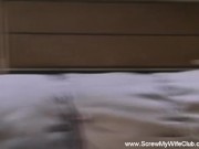 Thin Babe Loving The Cuckold Husband Sex For Wild Times 8/16