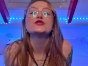 Professora safada sem calcinha mostrando o cuzinho e guiando sua punheta | JOI ROLEPLAY 9/16