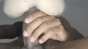 How delicious it feels to fuck my fleshlight with my 8 inch cock