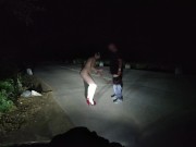 Her parents think she's staying over at a friend's house. 3/16