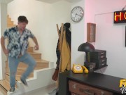 Fake Hostel - Cute Teen Girlfriend with hot tight body cheats on her boyfriend with an older man 7/16