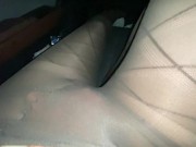 パンストの中で指がモゾモゾって。どうでしょう。痴女｜素人｜ハメ撮り｜カップル｜巨乳｜巨根｜クンニ｜フェラ｜中出し｜SEX｜日本｜Japanese 14/16