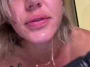 Huge Boobed Mom delicious blowjob and dirty talk 11/16