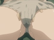 Girl Likes Fuck Her Pussy Hard and Close with a Doggystyle Position | Anime 5/16