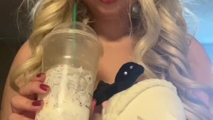 TikTok slut with big boobs