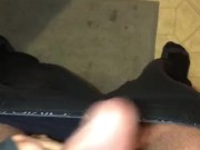 Masturbation Where I Found My Wifes Dirty Panties To Sniff, Taste, Cum On & Clean Up 3/16