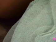 Tiny Titty Brunette Cofi Milan Caresses Her Meaty Pussy! 15/16