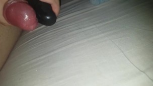 Using my prostate vibrator to cum without hands