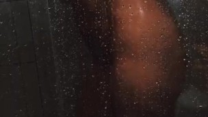 Watch me rub my big tits while I bathe