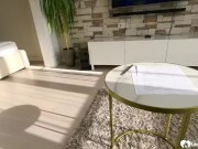 Babe with dyed hair loves a cock 1/16