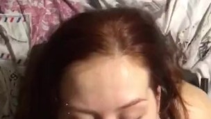 CUM IN MOUTH REDHEAD GIRLFRIEND