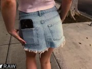 TUSHYRAW Petite blonde takes black cock in her ass 2/16