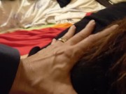 179 Holland Doll - Behind the Scenes Summer and Duke having some Fun before Filming a Scene 6/16