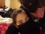 179 Holland Doll - Behind the Scenes Summer and Duke having some Fun before Filming a Scene 8/16