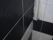 Wife toilet training! Human toilet and cum on face, Bunny mask 13/16