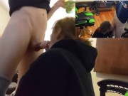 Heather Kane Edges Him so Hard he Cums All Over the Room! 4/16