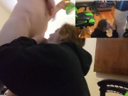 Heather Kane Edges Him so Hard he Cums All Over the Room! 7/16