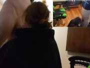 Heather Kane Edges Him so Hard he Cums All Over the Room! 9/16