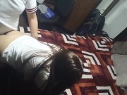 Las Colegialas de 18 Son Muy Putas, Mi Compañerita Se Deja Coger a Cambio de Copiarle La Tarea 1/16