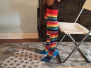 Amautuer Crossdresser Walking in Pumps 15/16