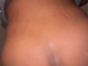 Thick Curvy Ebony Finds Her Self Bent Over Taking Backshots In The Middle Of Night 12/16