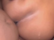 Thick Curvy Ebony Finds Her Self Bent Over Taking Backshots In The Middle Of Night 15/16