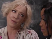 GirlGirlXXX - My Big Tit Milf Teacher Feasts On My Wet Pussy! (Lily Starfire & Dee Williams) 6/16