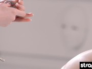 Watch passionate lesbians scissoring in slippery pantyhose 7/16