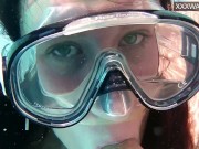 Cumshots underwater with two horny people 11/16