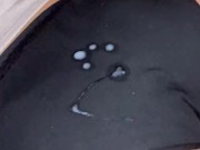 Black panties Cumshot 15/16