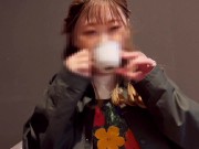 【個人撮影】100万回再生記念♡温泉旅行デートで中出しえっち三昧♡【前編】100만 뷰 기념일 ♡ 온천 여행 데이트에서 질내 사정을 많이 받았어♡日本人/素人/ハメ撮り/看護師/中出し 3/16