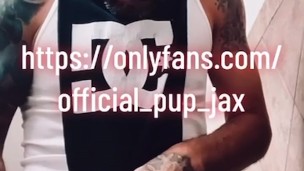 Public nudity licking urinals in gas station