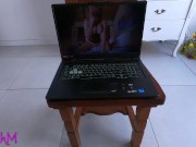 I taught my stepson a lesson when I found him masturbating to my videos. 2/16