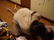 She straps me down and fucks me 7/16