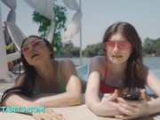 Two Beauties Lick Suck and Fuck Happy Dude 1/16