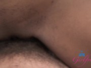 GFE Session with amateur Fae Luv who squirted all over before getting fucked POV 15/16