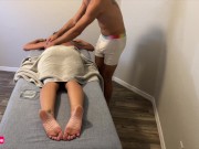 Married Woman Seduced By Hot Massage Therapist 2/16