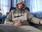 Edging my cock while having a smoke 10/16