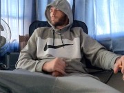 Edging my cock while having a smoke 5/16