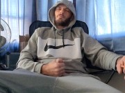 Edging my cock while having a smoke 6/16